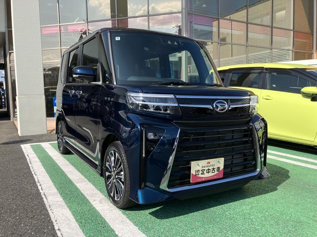 タントカスタムＲＳ保証　新車保証・まごころ保証　１年間・走行距離無制限付き（東京都）の中古車
