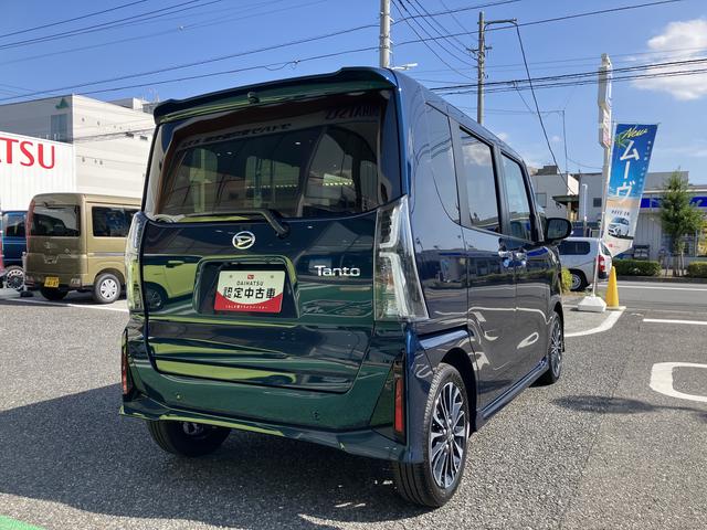 タントカスタムＲＳ保証　新車保証・まごころ保証　１年間・走行距離無制限付き（東京都）の中古車