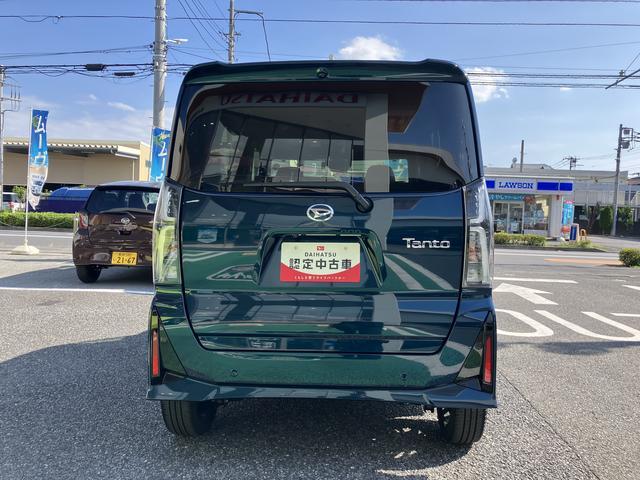 タントカスタムＲＳ保証　新車保証・まごころ保証　１年間・走行距離無制限付き（東京都）の中古車