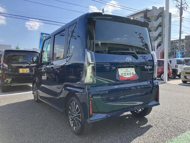 タントカスタムＲＳ保証　新車保証・まごころ保証　１年間・走行距離無制限付き（東京都）の中古車