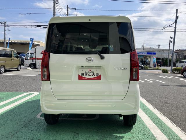 タントＸ　フロントシートヒーター　バックカメラ保証　新車保証・まごころ保証　１年間・走行距離無制限付き　純正ＣＤチューナー　バックカメラ　カーペットマット　ＬＥＤヘッドライト　片側電動スライドドア　電動パーキングブレーキ　後席シートテーブル（東京都）の中古車