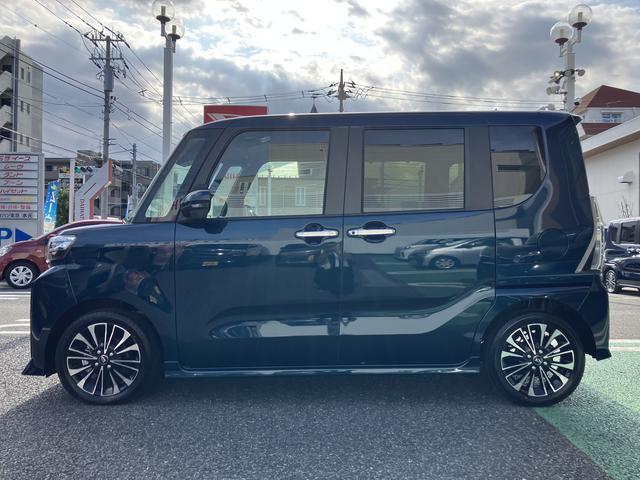 タントカスタムＲＳ　ＣＤデッキ保証　新車保証・まごころ保証　１年間・走行距離無制限付き　ＣＤデッキ　オートライト　スマートアシスト　キーフリーシステム　オートエアコン　シートヒーター　ＬＥＤヘッドライト　クリアランスソナー（東京都）の中古車