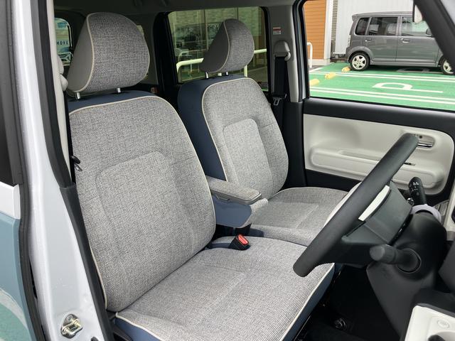 ムーヴキャンバスストライプスＧ　パノラマモニター　フロントシートヒーター保証　新車保証・まごころ保証　１年間・走行距離無制限付き　純正ＣＤチューナー　ＬＥＤヘッドライト　パノラマモニター　フロントシートヒーター　電動パーキングブレーキ　両側電動スライドドア　キーフリー（東京都）の中古車