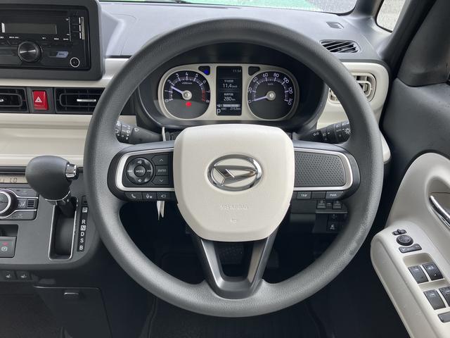 ムーヴキャンバスストライプスＧ　パノラマモニター　フロントシートヒーター保証　新車保証・まごころ保証　１年間・走行距離無制限付き　純正ＣＤチューナー　ＬＥＤヘッドライト　パノラマモニター　フロントシートヒーター　電動パーキングブレーキ　両側電動スライドドア　キーフリー（東京都）の中古車