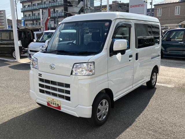 ハイゼットカーゴクルーズ　ＥＴＣ　ドライブレコーダー　キーフリー保証　新車保証・まごころ保証　１年間・走行距離無制限付き　ＥＴＣ車載器　純正前方録画ドライブレコーダー　エンジンプッシュスタート　ハロゲンヘッドライト　オートライト　カーペットマット　サイドバイザー（東京都）の中古車