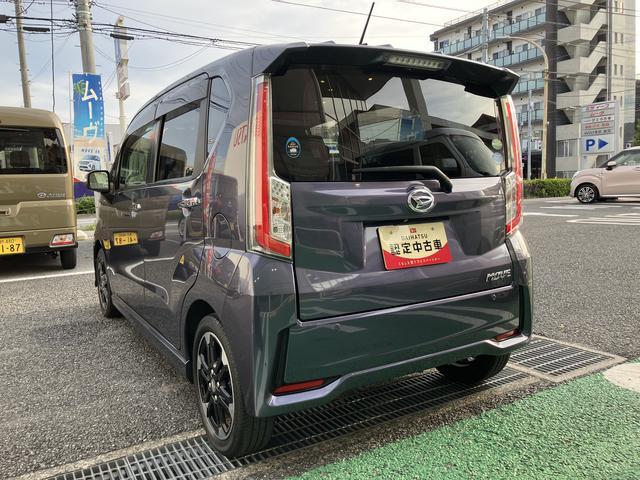 ムーヴカスタム　ＲＳ　ハイパーＳＡII　カーナビ　ＥＴＣ　ドラレコ保証　まごころ保証　１年間・走行距離無制限付き　純正８インチスタンダードナビ　ＥＴＣ車載器　前方録画ドライブレコーダー　ターボ　バックモニター　ＵＳＢチャージャー　キーフリー　ワイドバイザー（東京都）の中古車