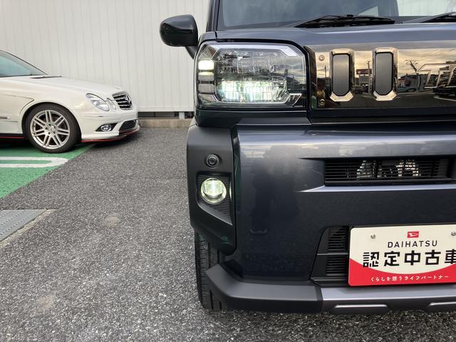 タフトＧターボ　ダーククロムベンチャー　フロントシートヒーター保証　新車保証・まごころ保証　１年間・走行距離無制限付き　純正ＣＤチューナー　フロントシートヒーター　アダプティブクルーズコントロール　ホールド機能付き電動サイドブレーキ　ＬＥＤヘッドライト（東京都）の中古車