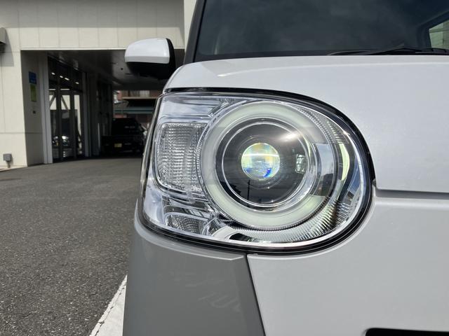 ムーヴキャンバスストライプスＧ　電動サイドブレーキ　フロントシートヒーター保証　新車保証・まごころ保証　１年間・走行距離無制限付き　純正ＣＤチューナー　フロントシートヒーター　両側電動スライドドア　ホールド機能付き電動サイドブレーキ　ＬＥＤヘッドライト　キーフリー（東京都）の中古車