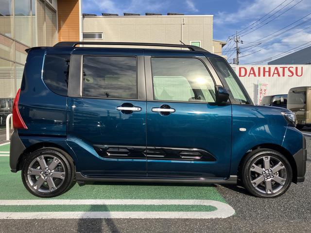 タントファンクロスターボ　カーナビ　ＥＴＣ　ドライブレコーダー保証　新車保証・まごころ保証　１年間・走行距離無制限付き　純正７インチエントリーナビ　ＥＴＣ車載器　ナビ連動前後録画ドライブレコーダー　バックモニター　両側電動スライドドア　フロントシートヒーター（東京都）の中古車