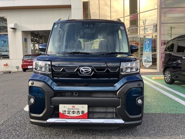 タントファンクロスターボ　カーナビ　ＥＴＣ　ドライブレコーダー保証　新車保証・まごころ保証　１年間・走行距離無制限付き　純正７インチエントリーナビ　ＥＴＣ車載器　ナビ連動前後録画ドライブレコーダー　バックモニター　両側電動スライドドア　フロントシートヒーター（東京都）の中古車