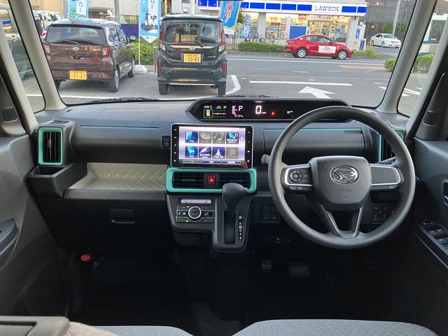 タントＸ　カーナビ　ＥＴＣ　ドライブレコーダー中古車保証・距離無制限、１年付き　純正９インチカーナビ　ナビ連動前後録画ドライブレコーダー　ＥＴＣ車載器　フロントシートヒーター　ＬＥＤヘッドライト　両側電動スライドドア　電動格納ミラー　キーフリー（東京都）の中古車