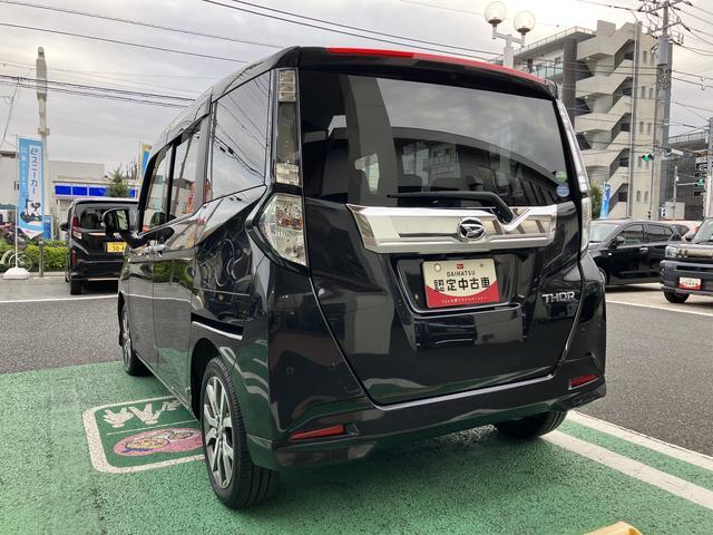 トールカスタムＧ　ターボ　ＳＡIII　カーナビ　ＥＴＣ　ドラレコ保証　まごころ保証　１年間・走行距離無制限付き　純正７インチプレミアムメモリーナビ　ＥＴＣ車載器　ナビ連動前後録画ドライブレコーダー　バックモニター　フロントシートヒーター　両側電動スライドドア（東京都）の中古車