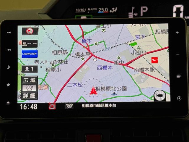 タントＸセレクション　カーナビ　ＥＴＣ　ドライブレコーダー保証　まごころ保証　１年間・走行距離無制限付き　純正９インチスタイリッシュナビ　ＥＴＣ車載器　ナビ連動前後録画ドライブレコーダー　パノラマモニター　フロントシートヒーター　両側電動スライドドア（東京都）の中古車