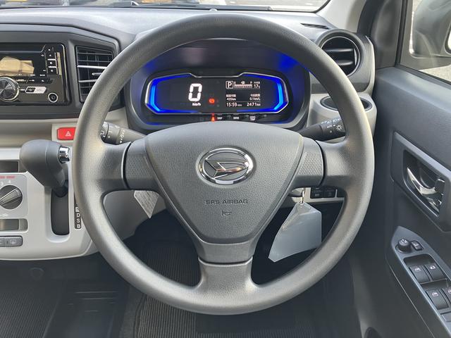 ミライースX SAIII LEDヘッドライト キーレス保証 新車保証・まごころ保証 1年間・走行距離無制限付き 純正CDチューナー バックカメラ LEDヘッドライト オートライト マニュアルエアコン スモークガラス スマートアシスト3 カーペットマット(東京都)の中古車