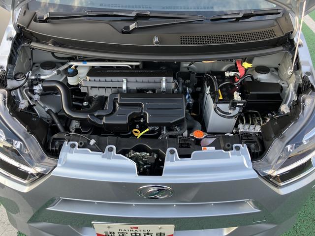 ミライースX SAIII LEDヘッドライト キーレス保証 新車保証・まごころ保証 1年間・走行距離無制限付き 純正CDチューナー バックカメラ LEDヘッドライト オートライト マニュアルエアコン スモークガラス スマートアシスト3 カーペットマット(東京都)の中古車