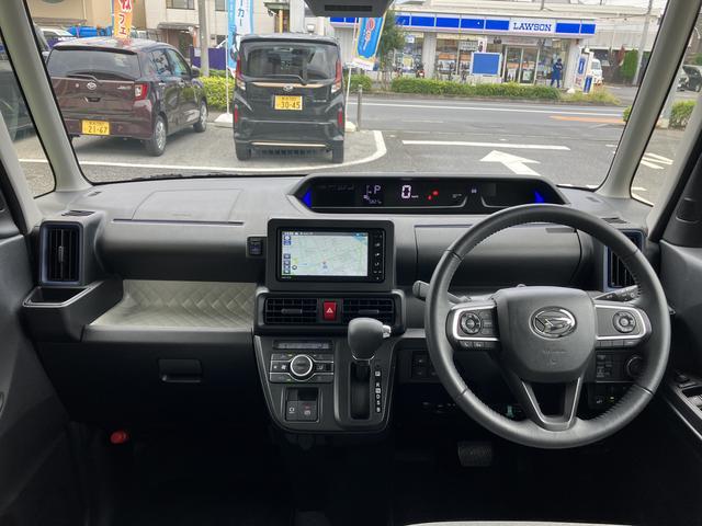 タントXターボ カーナビ ETC ドライブレコーダー保証 新車保証・まごころ保証 1年間・走行距離無制限付き 純正7インチカーナビ ETC車載器 ナビ連動前後録画ドライブレコーダー アダプティブクルーズコントロール フロントシートヒーター キーフリー(東京都)の中古車
