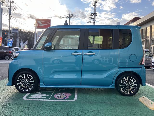 タントカスタムRS カーナビ ETC ドライブレコーダー保証 新車保証・まごころ保証 1年間・走行距離無制限付き 純正7インチエントリーナビ ETC車載器 ナビ連動前後録画ドライブレコーダー フロントシートヒーター 両側電動スライドドア 電動パーキング(東京都)の中古車