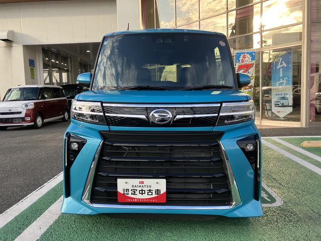 タントカスタムRS カーナビ ETC ドライブレコーダー保証 新車保証・まごころ保証 1年間・走行距離無制限付き 純正7インチエントリーナビ ETC車載器 ナビ連動前後録画ドライブレコーダー フロントシートヒーター 両側電動スライドドア 電動パーキング(東京都)の中古車