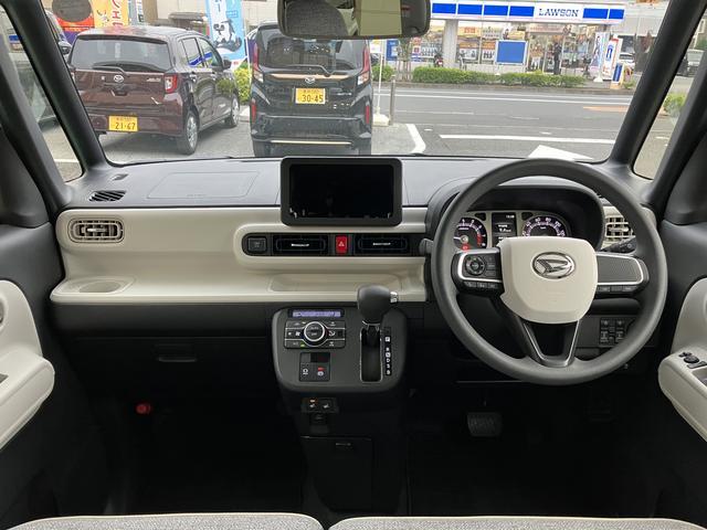 ムーヴキャンバスストライプスG フロントシートヒーター 電動スライドドア保証 新車保証・まごころ保証 1年間・走行距離無制限付き 次世代スマートアシスト 両側電動スライドドア フロントシートヒーター ほっとカップホルダー LEDヘッドライト 電動格納ミラー キーフリー(東京都)の中古車