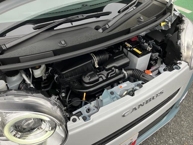 ムーヴキャンバスストライプスG フロントシートヒーター 電動スライドドア保証 新車保証・まごころ保証 1年間・走行距離無制限付き 次世代スマートアシスト 両側電動スライドドア フロントシートヒーター ほっとカップホルダー LEDヘッドライト 電動格納ミラー キーフリー(東京都)の中古車