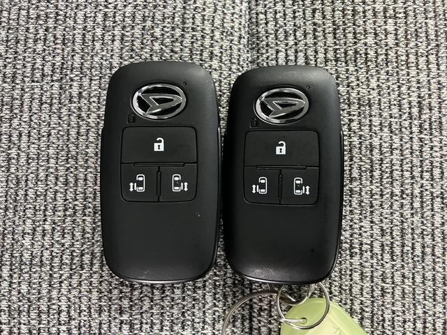 ムーヴキャンバスストライプスG フロントシートヒーター 電動スライドドア保証 新車保証・まごころ保証 1年間・走行距離無制限付き 次世代スマートアシスト 両側電動スライドドア フロントシートヒーター ほっとカップホルダー LEDヘッドライト 電動格納ミラー キーフリー(東京都)の中古車