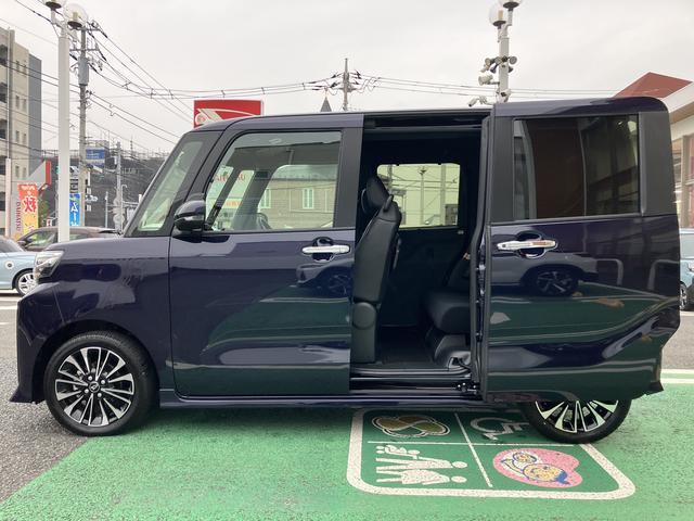 タントカスタムRS カーナビ ETC ドライブレコーダー保証 新車保証・まごころ保証 1年間・走行距離無制限付き 純正7インチエントリーナビ ETC車載器 ナビ連動前後録画ドライブレコーダー 両側電動スライドドア ターボ LEDヘッドライト キーフリー(東京都)の中古車