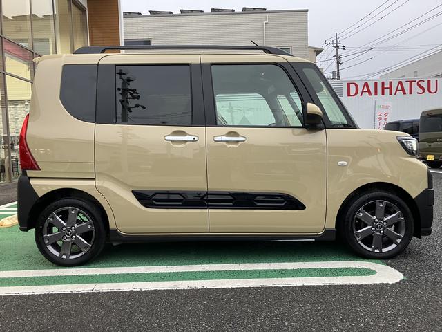 タントファンクロスターボ　７インチ純正ナビ　前後ドラレコ　ＥＴＣ保証　新車保証・まごころ保証　１年間・走行距離無制限付き　７インチ純正ナビ　前後ドライブレコーダー　ＥＴＣ　バックカメラ　スマートアシスト　クリアランスソナー　電動スライドドア　ＬＥＤヘッドライト（東京都）の中古車