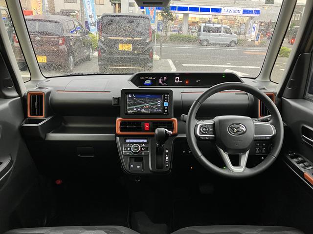 タントファンクロスターボ　７インチ純正ナビ　前後ドラレコ　ＥＴＣ保証　新車保証・まごころ保証　１年間・走行距離無制限付き　７インチ純正ナビ　前後ドライブレコーダー　ＥＴＣ　バックカメラ　スマートアシスト　クリアランスソナー　電動スライドドア　ＬＥＤヘッドライト（東京都）の中古車