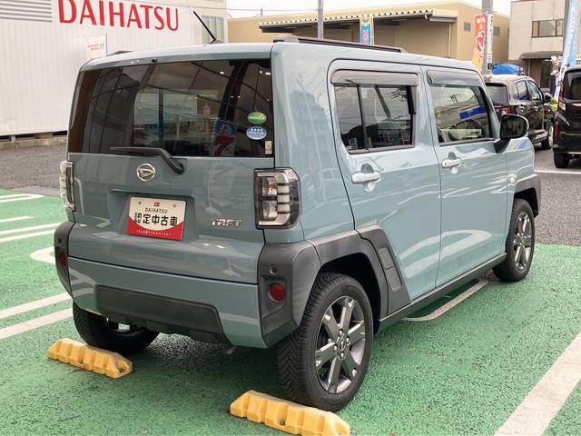 タフトＧターボ　カーナビ　ＥＴＣ　ドライブレコーダー中古車保証・距離無制限、１年付き　純正９インチスタイリッシュナビ　ＥＴＣ車載器　パノラマモニター　ナビ連動前後録画ドライブレコーダー　フロントシートヒーター　キーフリ　アダプティブクルーズコントロール（東京都）の中古車