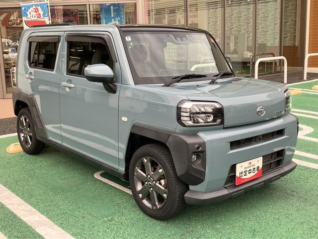 タフトＧターボ　カーナビ　ＥＴＣ　ドライブレコーダー中古車保証・距離無制限、１年付き　純正９インチスタイリッシュナビ　ＥＴＣ車載器　パノラマモニター　ナビ連動前後録画ドライブレコーダー　フロントシートヒーター　キーフリ　アダプティブクルーズコントロール（東京都）の中古車