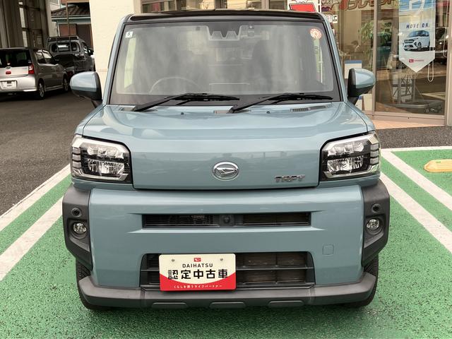 タフトＧターボ　カーナビ　ＥＴＣ　ドライブレコーダー中古車保証・距離無制限、１年付き　純正９インチスタイリッシュナビ　ＥＴＣ車載器　パノラマモニター　ナビ連動前後録画ドライブレコーダー　フロントシートヒーター　キーフリ　アダプティブクルーズコントロール（東京都）の中古車