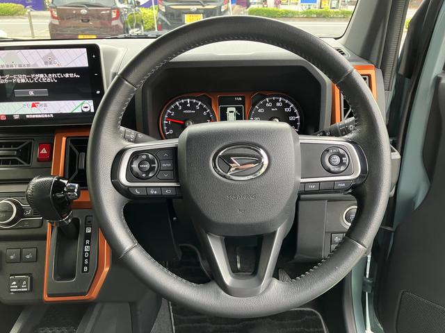 タフトＧターボ　カーナビ　ＥＴＣ　ドライブレコーダー中古車保証・距離無制限、１年付き　純正９インチスタイリッシュナビ　ＥＴＣ車載器　パノラマモニター　ナビ連動前後録画ドライブレコーダー　フロントシートヒーター　キーフリ　アダプティブクルーズコントロール（東京都）の中古車