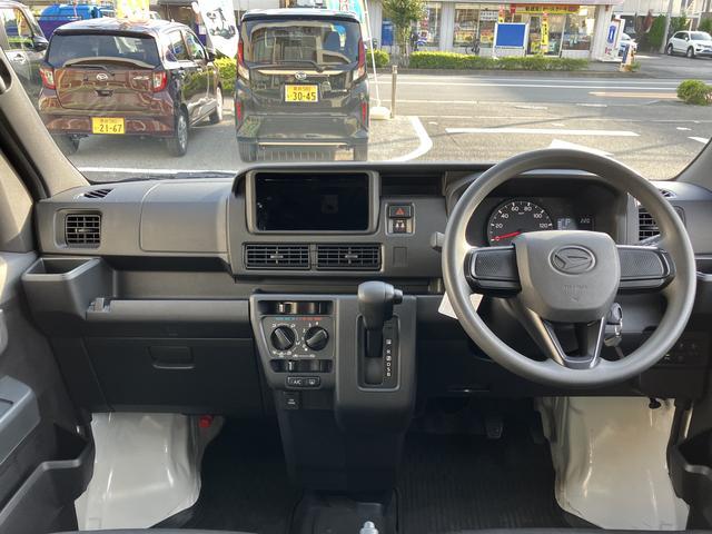 ハイゼットカーゴDX オーディオレス キーレス パワーウインドまごころ保証 距離無制限・1年保証付き オーディオレス スマートアシスト キーレスエントリー クリアランスソナー アイドリングストップ オートライト マニュアルエアコン リアベンチシート(東京都)の中古車