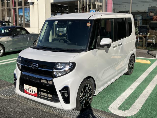 タントカスタムRSスタイルセレクション カーナビ ETC ドラレコ保証 まごころ保証 1年間・走行距離無制限付き 純正9インチスタイリッシュナビ パノラマモニター ETC車載器 社外ドライブレコーダー アダプティブクルーズコントロール ターボ 両側電動スライドドア(東京都)の中古車