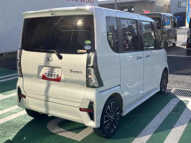 タントカスタムRSスタイルセレクション カーナビ ETC ドラレコ保証 まごころ保証 1年間・走行距離無制限付き 純正9インチスタイリッシュナビ パノラマモニター ETC車載器 社外ドライブレコーダー アダプティブクルーズコントロール ターボ 両側電動スライドドア(東京都)の中古車