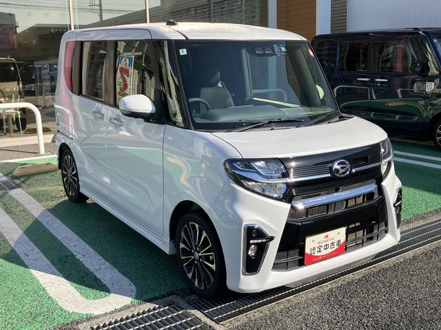 タントカスタムRSスタイルセレクション カーナビ ETC ドラレコ保証 まごころ保証 1年間・走行距離無制限付き 純正9インチスタイリッシュナビ パノラマモニター ETC車載器 社外ドライブレコーダー アダプティブクルーズコントロール ターボ 両側電動スライドドア(東京都)の中古車