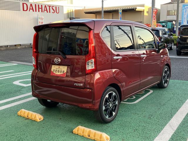 ムーヴXターボ カーナビ ETC ドライブレコーダー中古車保証・距離無制限、1年付き 純正7インチカーナビ ETC車載器 前方録画ドライブレコーダー オートエアコン エンジンプッシュスタート USBチャージャー 電動格納ミラー カーペットマット(東京都)の中古車