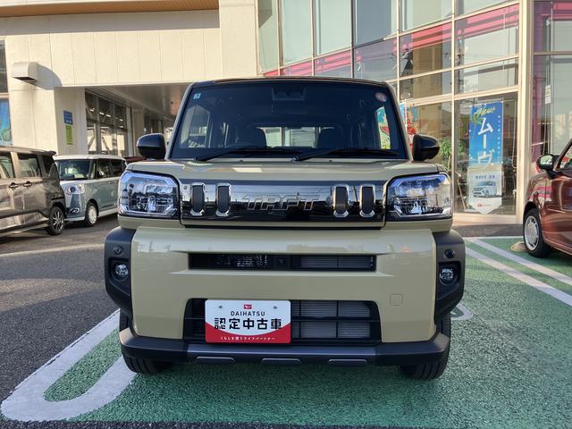 タフトＧ　ダーククロムベンチャー　フロントシートヒーター中古車保証・距離無制限、１年付き　オートライト　ＬＥＤヘッドライト　ＬＥＤフォグランプ　キーフリー　ホールド機能付き電動パーキングブレーキ　オートホールド　フロントシートヒーター　カーペットマット（東京都）の中古車