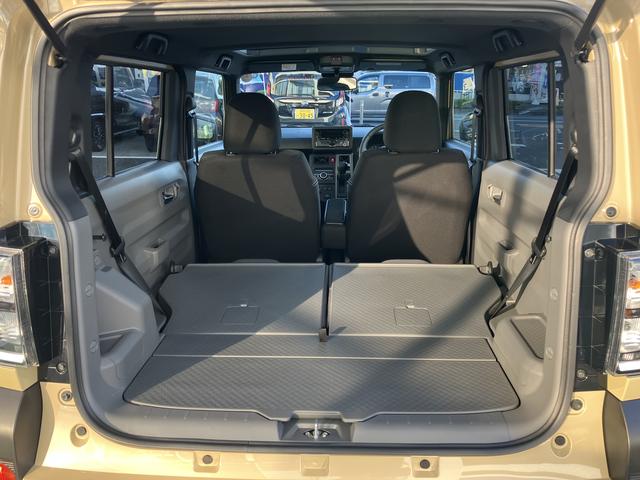 タフトＧ　ダーククロムベンチャー　フロントシートヒーター中古車保証・距離無制限、１年付き　オートライト　ＬＥＤヘッドライト　ＬＥＤフォグランプ　キーフリー　ホールド機能付き電動パーキングブレーキ　オートホールド　フロントシートヒーター　カーペットマット（東京都）の中古車