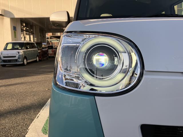 ムーヴキャンバスストライプスG フロントシートヒーター 電動サイドブレーキ中古車保証・距離無制限、1年付き オートライト LEDヘッドライト LEDフォグランプ キーフリー 両側電動スライドドア フロントシートヒーター ホールド機能付き電動サイドブレーキ カーペットマット(東京都)の中古車