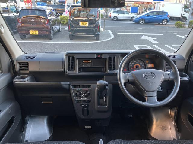 ハイゼットカーゴデラックス 純正ラジオ マニュアルエアコン保証 まごころ保証 1年間・走行距離無制限付き 純正AM/FMラジオ マニュアルエアコン ハロゲンヘッドライト パワーウィンドウ 後席ベンチシート ワイドバイザー ラバーマット(東京都)の中古車