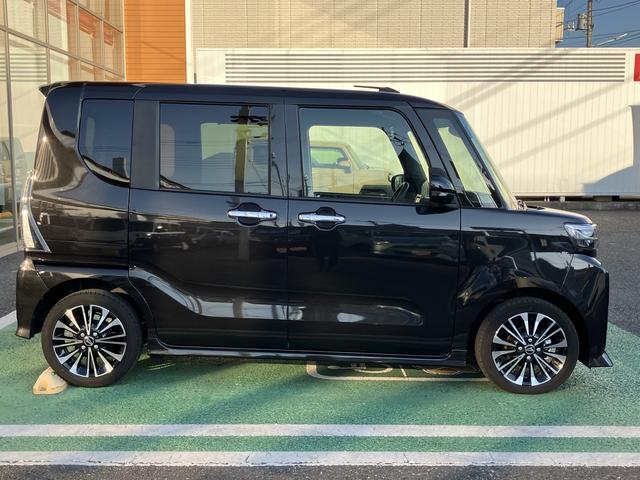 タントカスタムRS カーナビ ETC ドライブレコーダー中古車保証・距離無制限、1年付き 純正7インチエントリーナビ パノラマモニター ETC車載器 ナビ連動前後録画ドライブレコーダー 両側電動スライドドア フロントシートヒーター ターボ キーフリー(東京都)の中古車