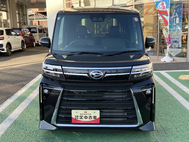 タントカスタムRS カーナビ ETC ドライブレコーダー中古車保証・距離無制限、1年付き 純正7インチエントリーナビ パノラマモニター ETC車載器 ナビ連動前後録画ドライブレコーダー 両側電動スライドドア フロントシートヒーター ターボ キーフリー(東京都)の中古車