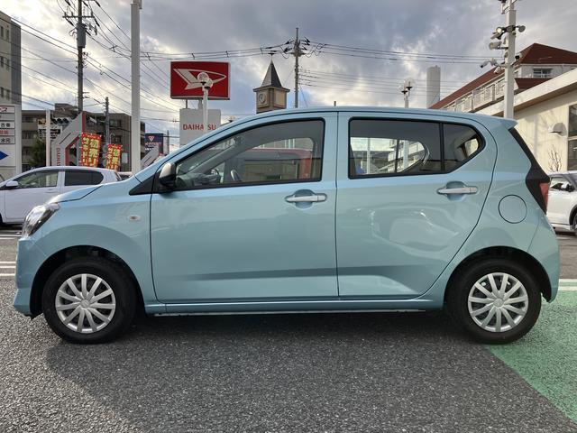 ミライースL SAIII スマートアシスト3 キーレス保証 新車保証・まごころ保証 1年間・走行距離無制限付き コーナーセンサー ハロゲンヘッドライト キーレス カーペットマット マニュアルエアコン パワーウィンドウ 後席ベンチシート(東京都)の中古車