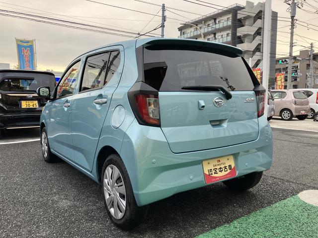 ミライースＸ　ＳＡIII　ＬＥＤヘッドライト　バックカメラ保証　新車保証・まごころ保証　１年間・走行距離無制限付き　純正ＣＤチューナー　バックカメラ　ＬＥＤヘッドライト　コーナーセンサー　カーペットマット　キーレス　スモークガラス　後席ベンチシート（東京都）の中古車