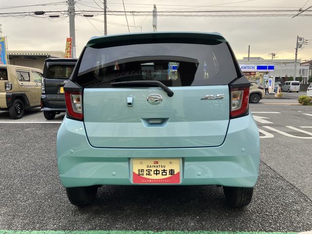 ミライースＸ　ＳＡIII　ＬＥＤヘッドライト　バックカメラ保証　新車保証・まごころ保証　１年間・走行距離無制限付き　純正ＣＤチューナー　バックカメラ　ＬＥＤヘッドライト　コーナーセンサー　カーペットマット　キーレス　スモークガラス　後席ベンチシート（東京都）の中古車