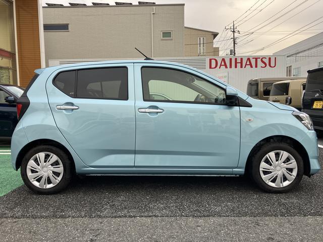 ミライースＸ　ＳＡIII　ＬＥＤヘッドライト　バックカメラ保証　新車保証・まごころ保証　１年間・走行距離無制限付き　純正ＣＤチューナー　バックカメラ　ＬＥＤヘッドライト　コーナーセンサー　カーペットマット　キーレス　スモークガラス　後席ベンチシート（東京都）の中古車