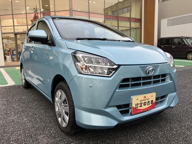 ミライースＸ　ＳＡIII　ＬＥＤヘッドライト　バックカメラ保証　新車保証・まごころ保証　１年間・走行距離無制限付き　純正ＣＤチューナー　バックカメラ　ＬＥＤヘッドライト　コーナーセンサー　カーペットマット　キーレス　スモークガラス　後席ベンチシート（東京都）の中古車