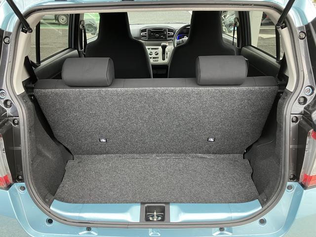 ミライースＸ　ＳＡIII　ＬＥＤヘッドライト　バックカメラ保証　新車保証・まごころ保証　１年間・走行距離無制限付き　純正ＣＤチューナー　バックカメラ　ＬＥＤヘッドライト　コーナーセンサー　カーペットマット　キーレス　スモークガラス　後席ベンチシート（東京都）の中古車