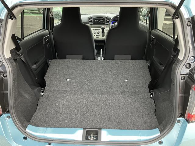 ミライースＸ　ＳＡIII　ＬＥＤヘッドライト　バックカメラ保証　新車保証・まごころ保証　１年間・走行距離無制限付き　純正ＣＤチューナー　バックカメラ　ＬＥＤヘッドライト　コーナーセンサー　カーペットマット　キーレス　スモークガラス　後席ベンチシート（東京都）の中古車